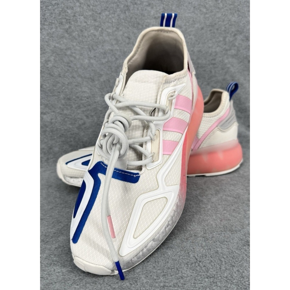 Adidas x NASA ZX 2K Boost W Women's Sneakers US 8 White Pink Blue w Box